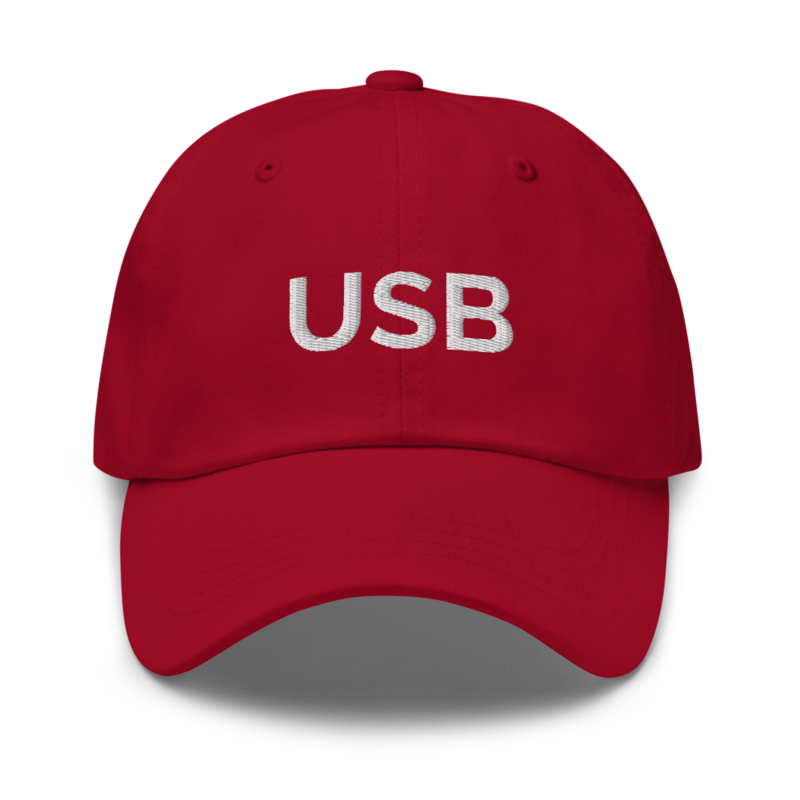 Usb Hat - Cranberry