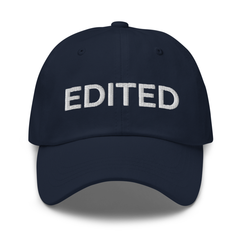 Edited Hat - Navy
