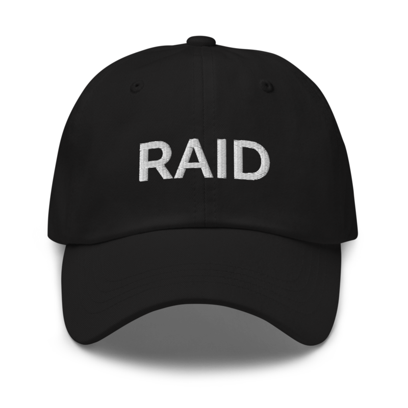 Raid Hat - Black