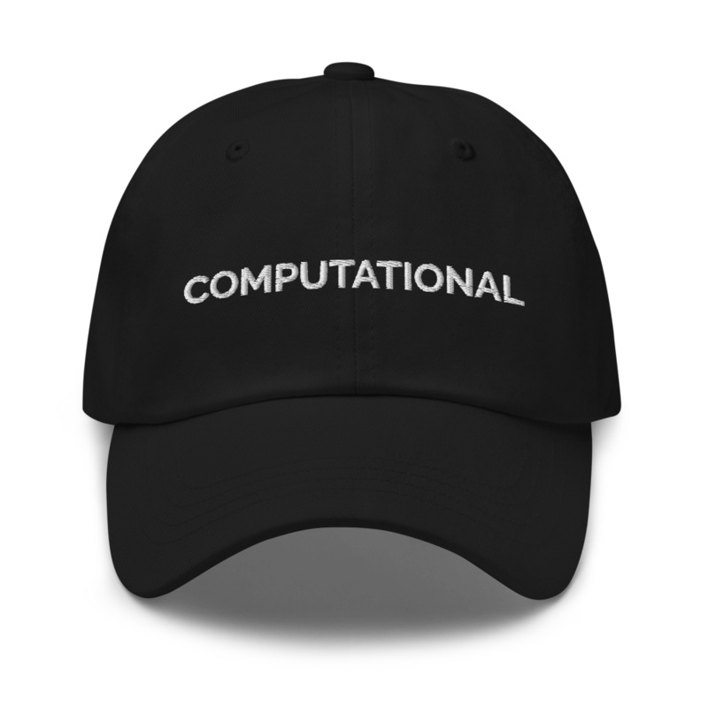 Computational Hat - Black