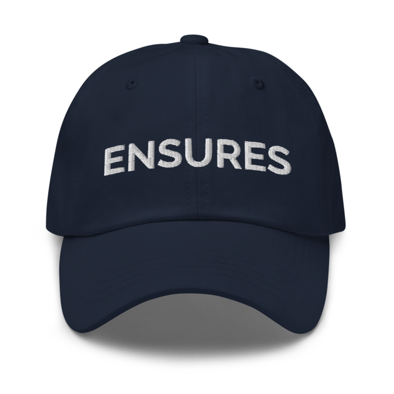 Ensures Hat - Navy