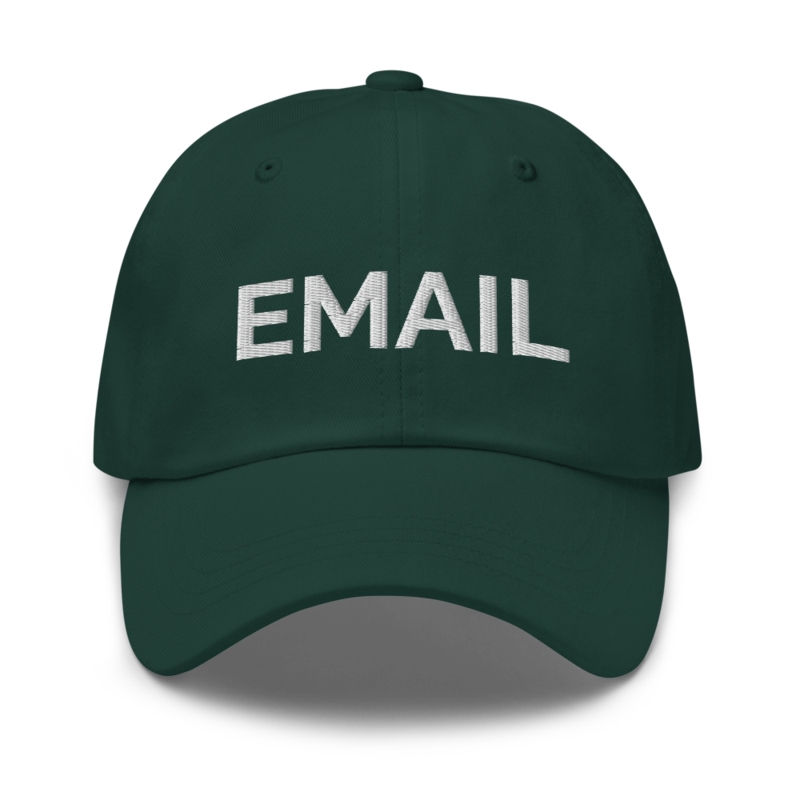 Email Hat - Spruce