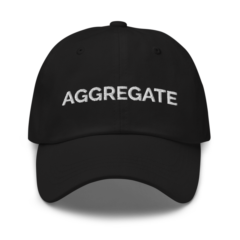 Aggregate Hat - Black