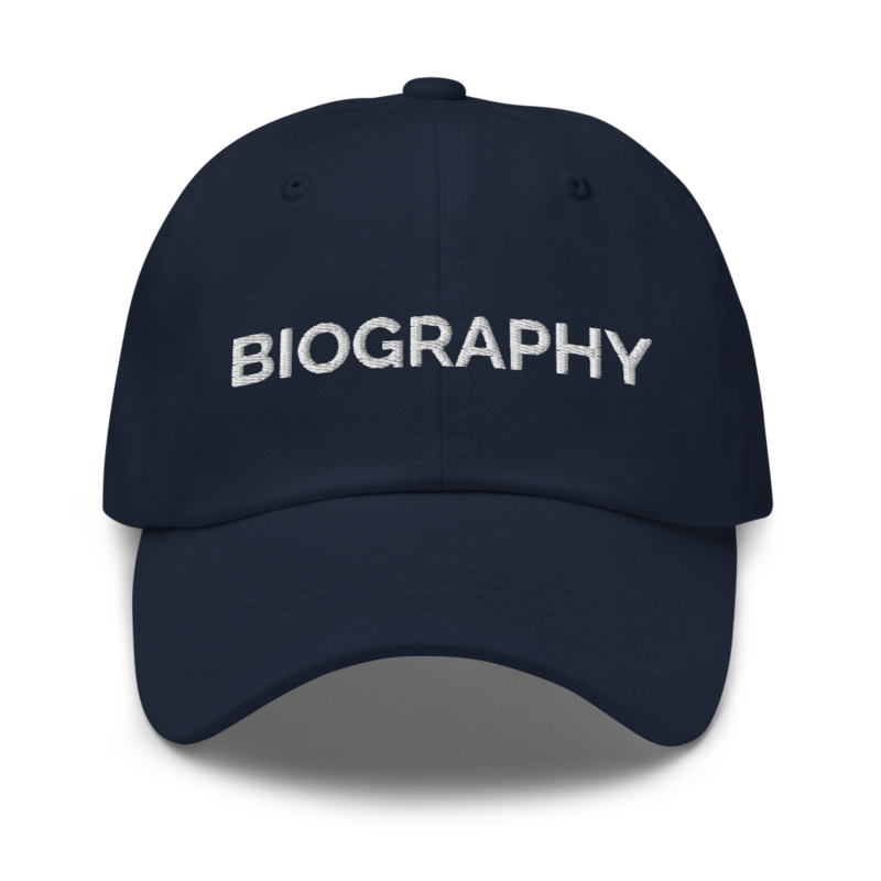 Biography Hat - Navy