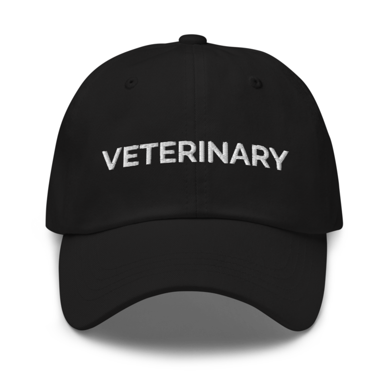 Veterinary Hat - Black