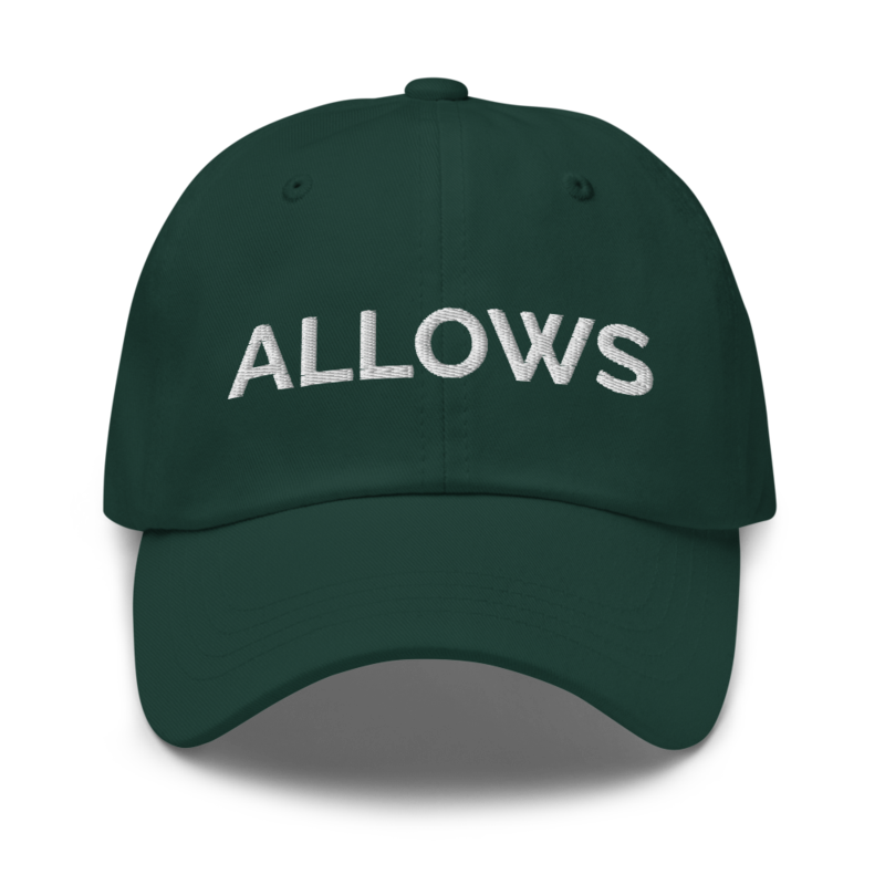 Allows Hat - Spruce