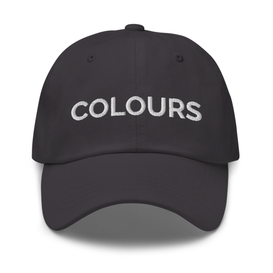 Colours Hat - Dark Grey