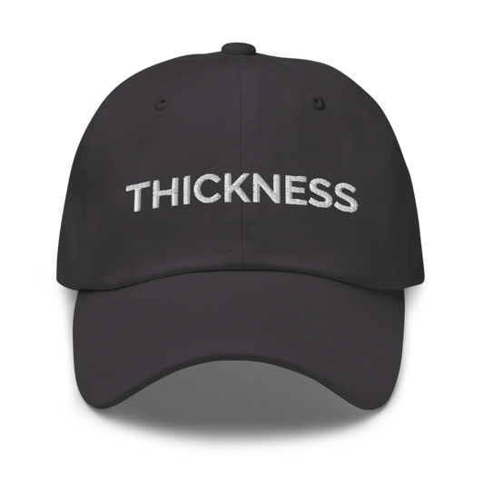 Thickness Hat - Dark Grey