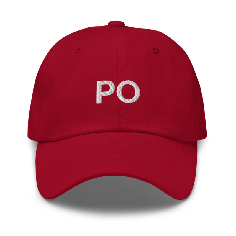 Po Hat - Cranberry