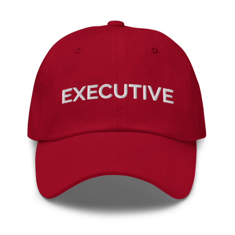 Executive Hat - Cranberry