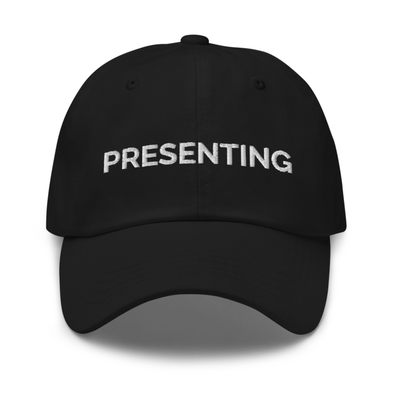 Presenting Hat - Black
