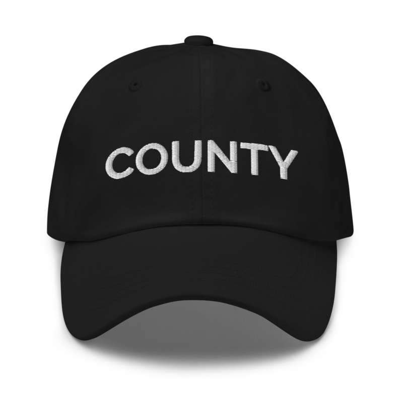 County Hat - Black