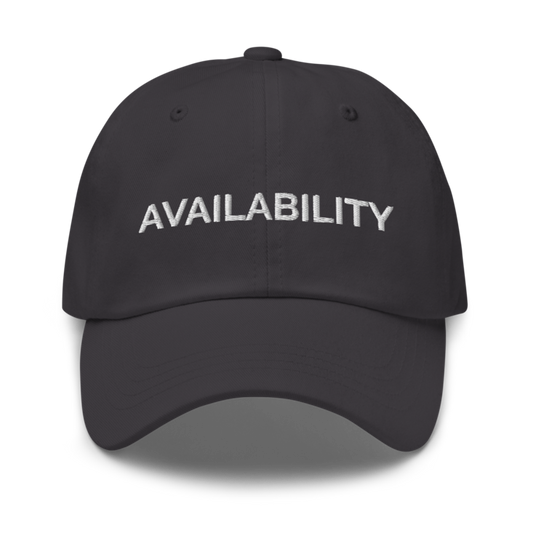 Availability Hat - Dark Grey