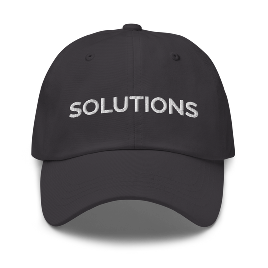 Solutions Hat - Dark Grey