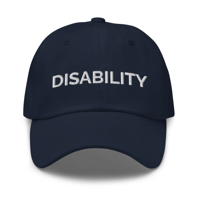 Disability Hat - Navy