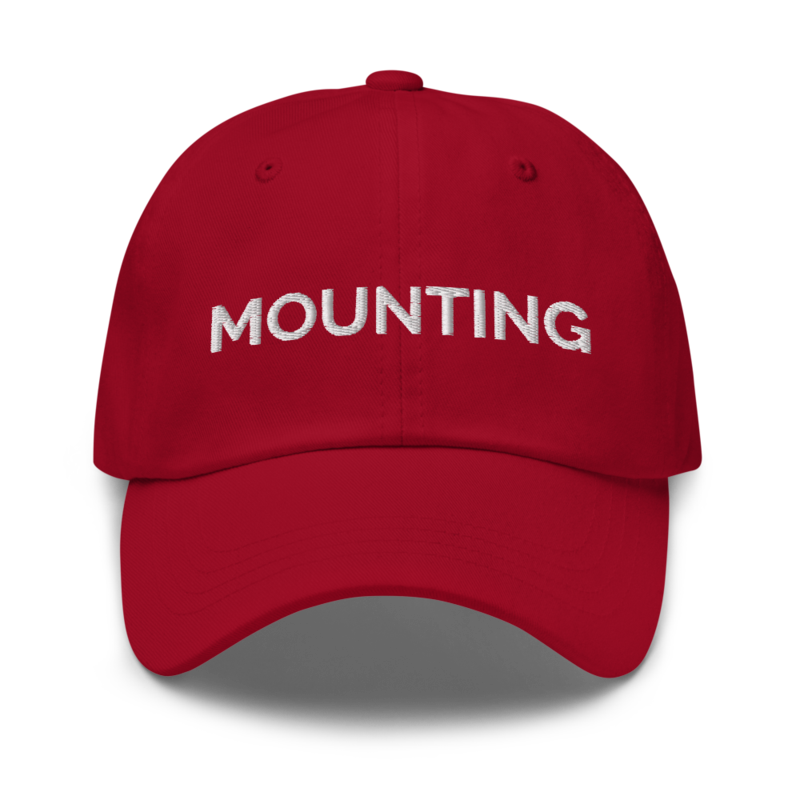 Mounting Hat - Cranberry