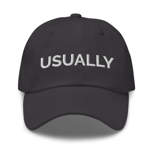 Usually Hat - Dark Grey