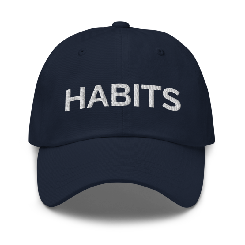 Habits Hat - Navy