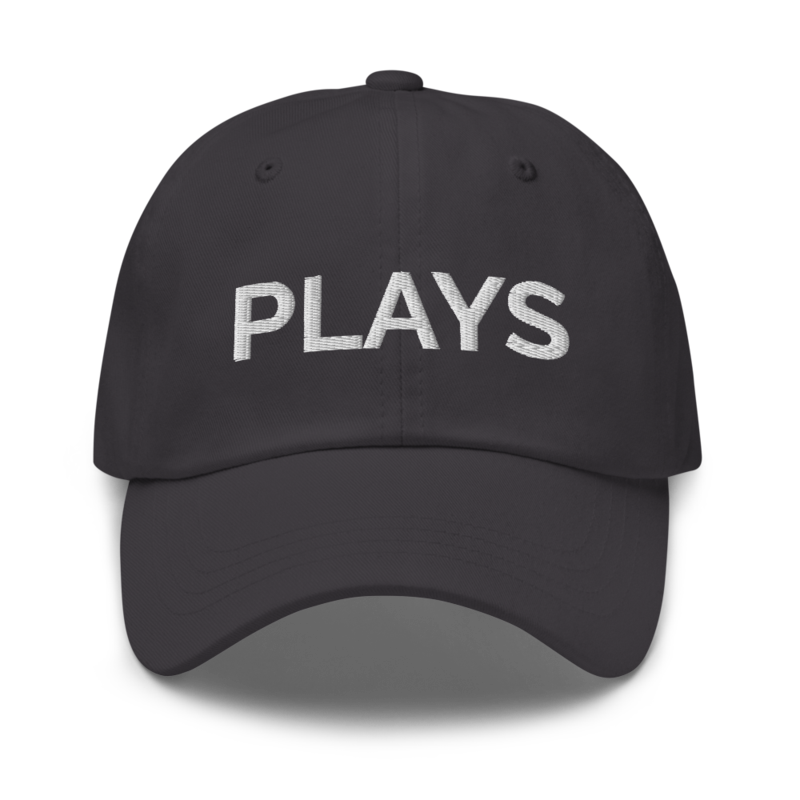 Plays Hat - Dark Grey