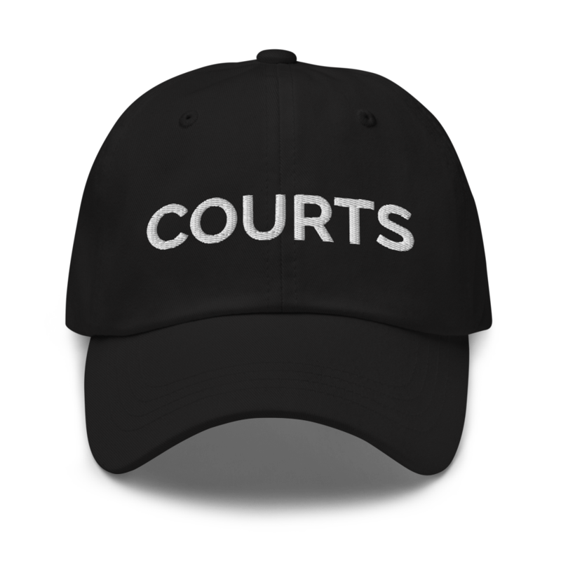 Courts Hat - Black
