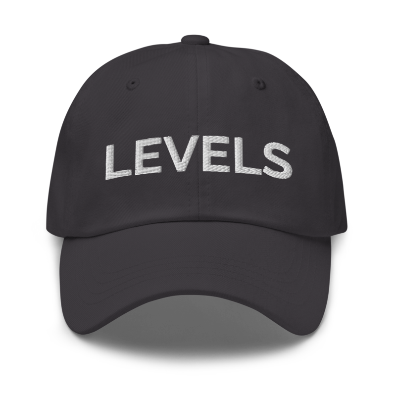 Levels Hat - Dark Grey