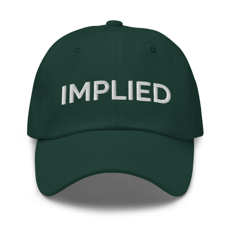 Implied Hat - Spruce