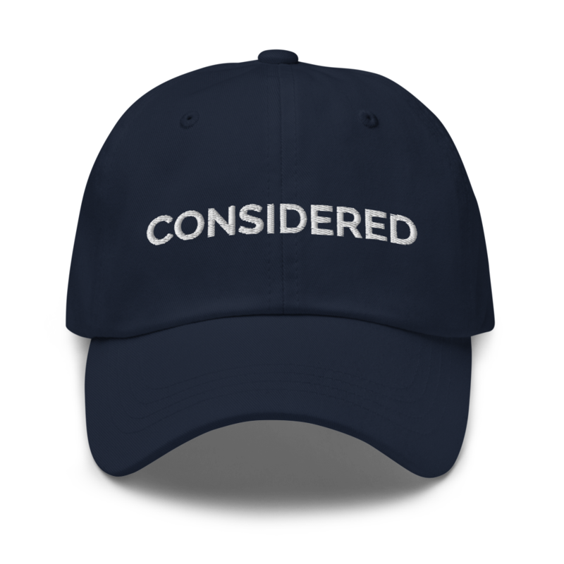 Considered Hat - Navy