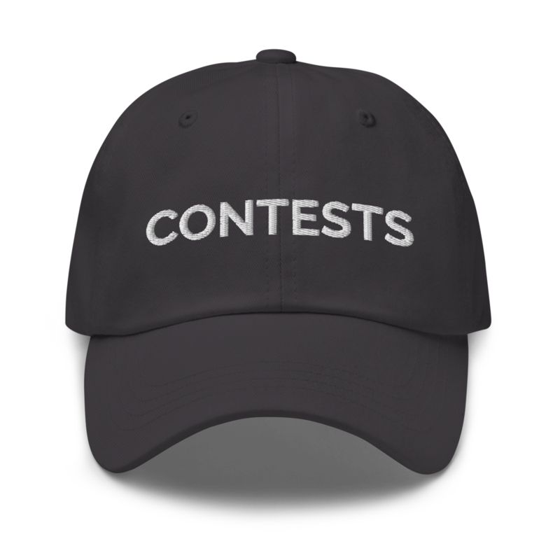 Contests Hat - Dark Grey