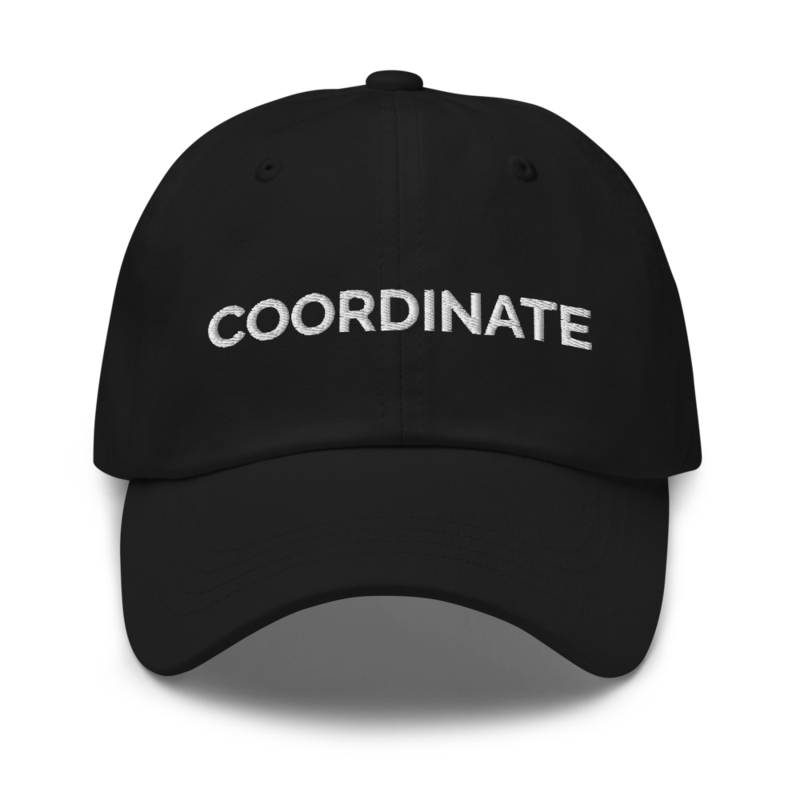 Coordinate Hat - Black