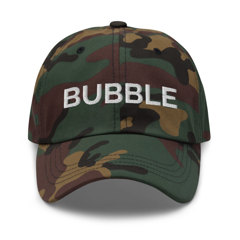 Bubble Hat - Green Camo