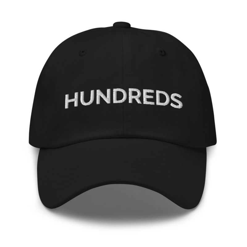 Hundreds Hat - Black