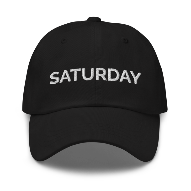 Saturday Hat - Black