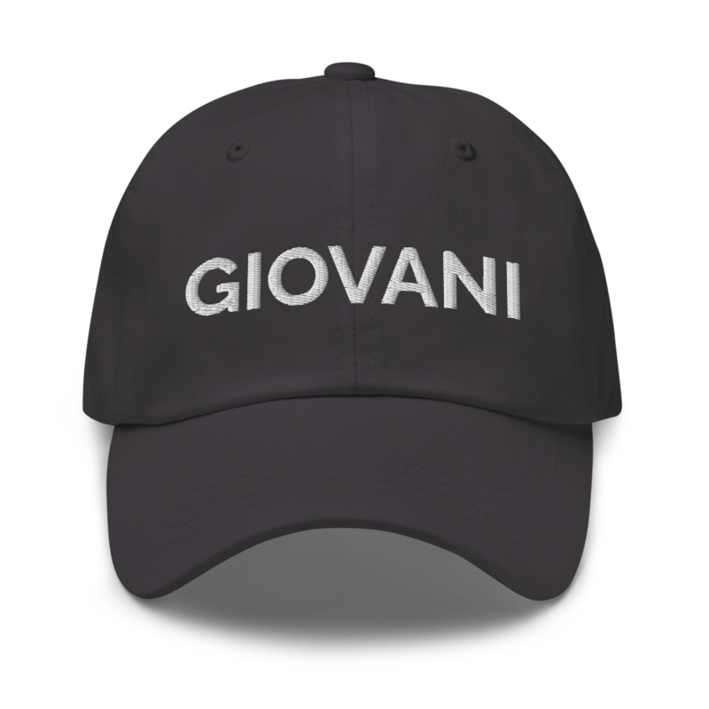 Giovani Hat - Dark Grey