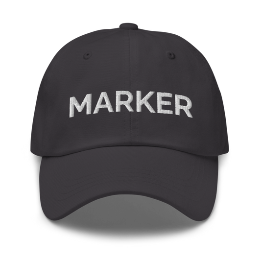 Marker Hat - Dark Grey