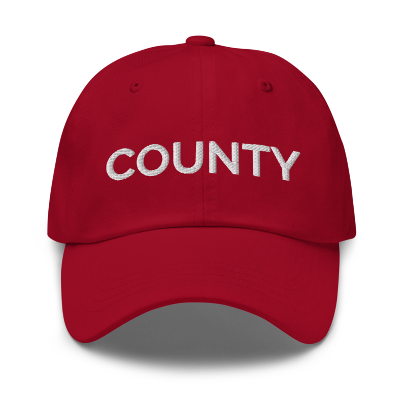 County Hat - Cranberry