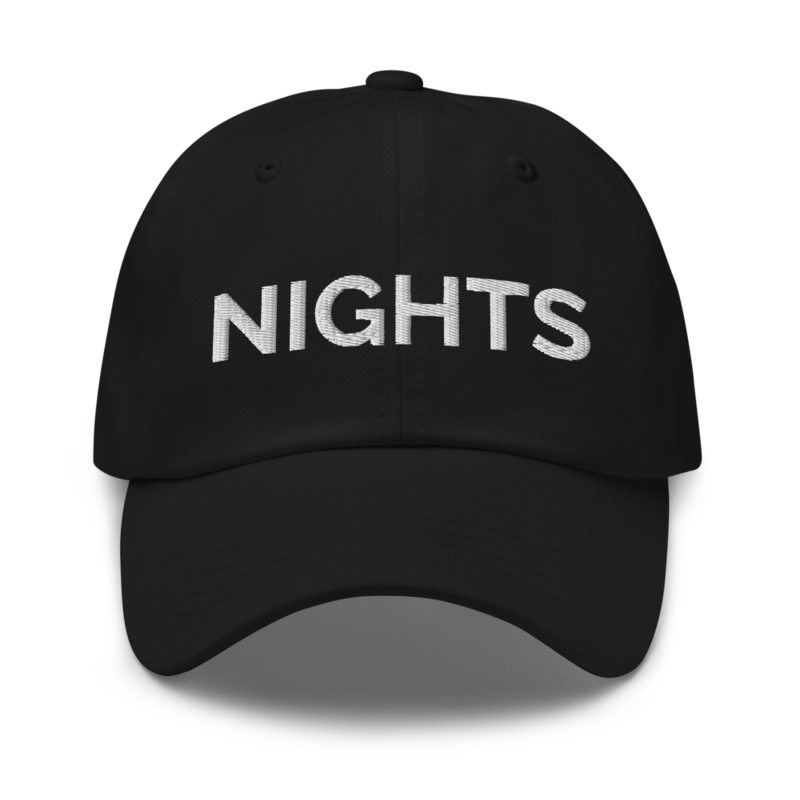 Nights Hat - Black