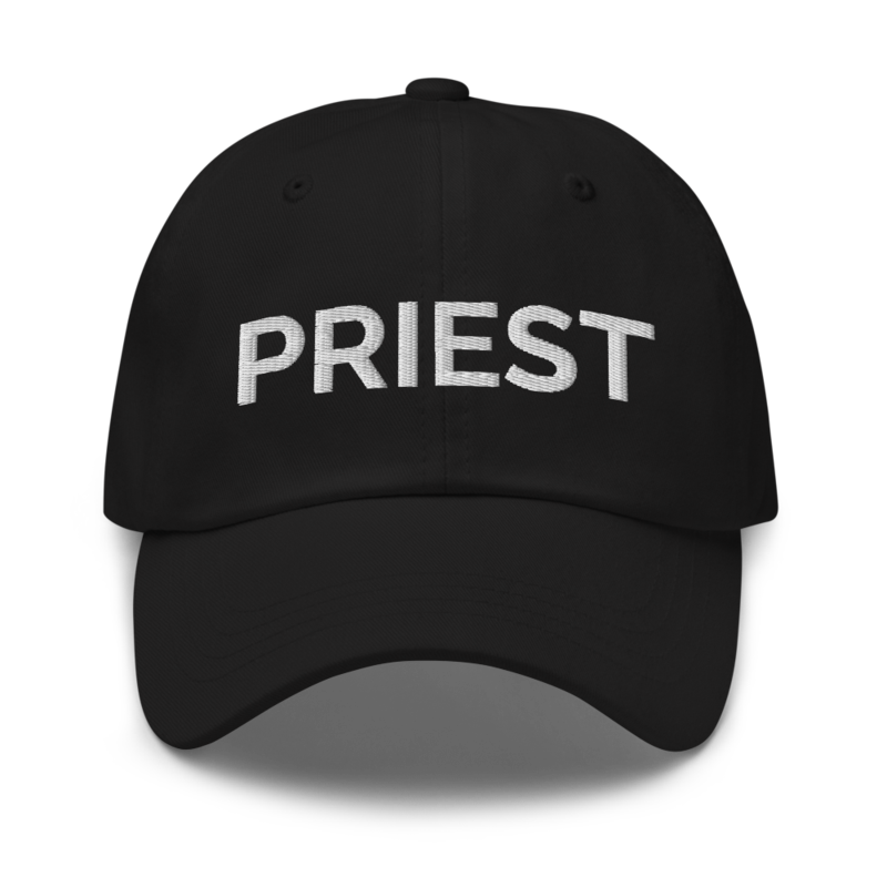 Priest Hat - Black