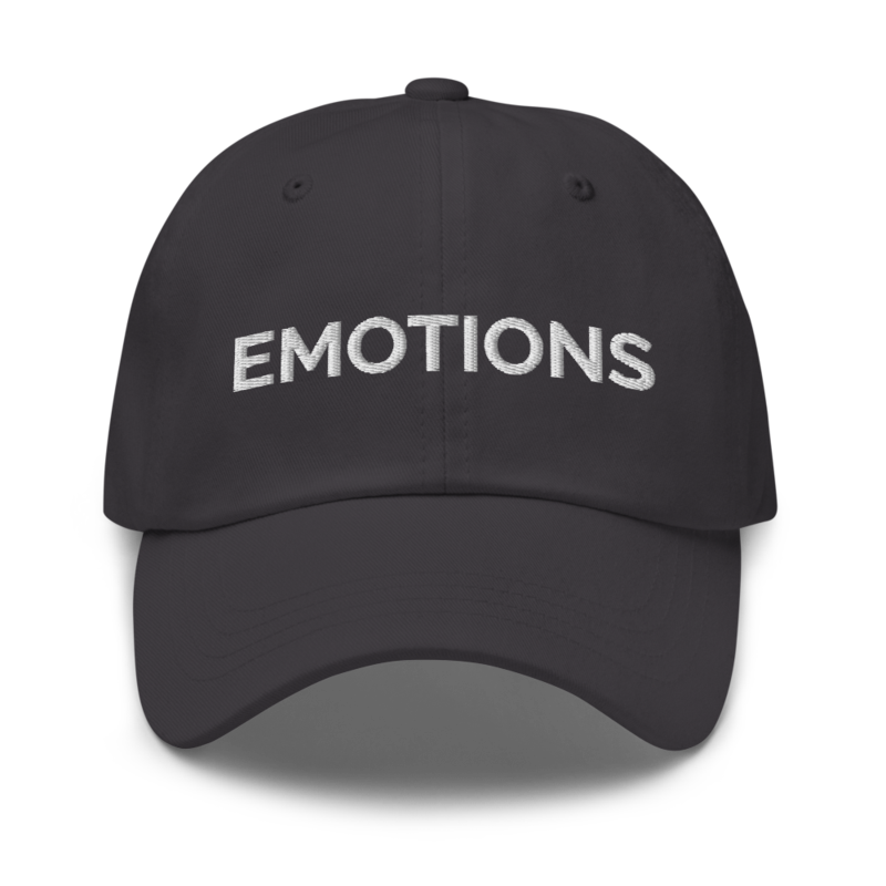 Emotions Hat - Dark Grey