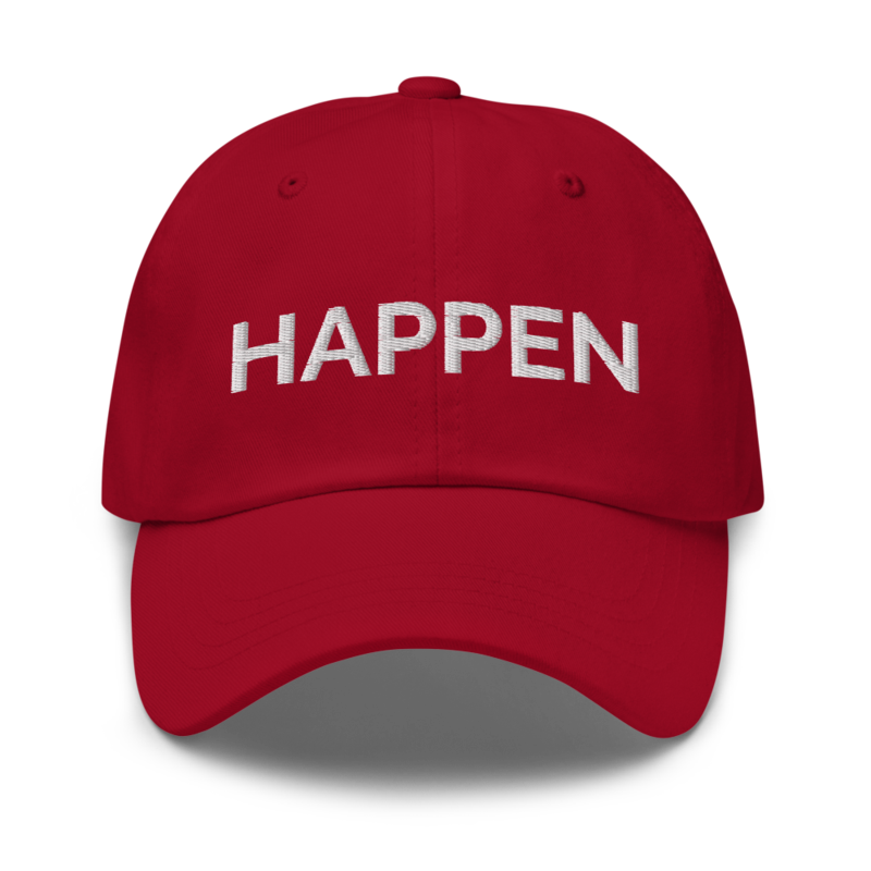 Happen Hat - Cranberry