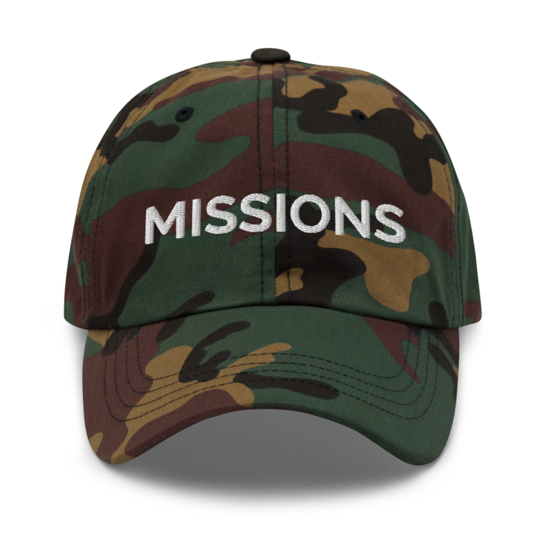 Missions Hat - Green Camo
