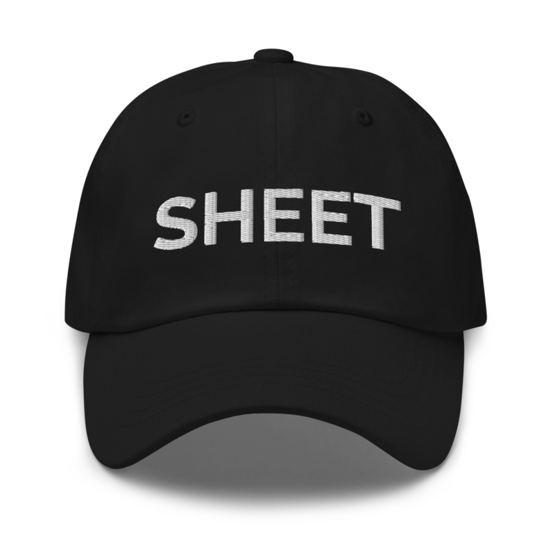 Sheet Hat - Black