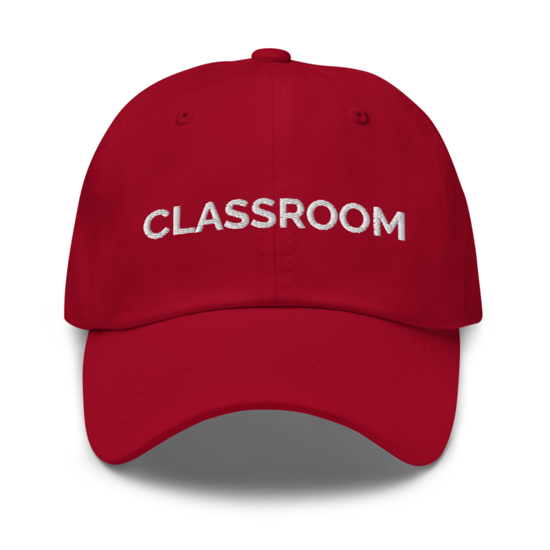 Classroom Hat - Cranberry