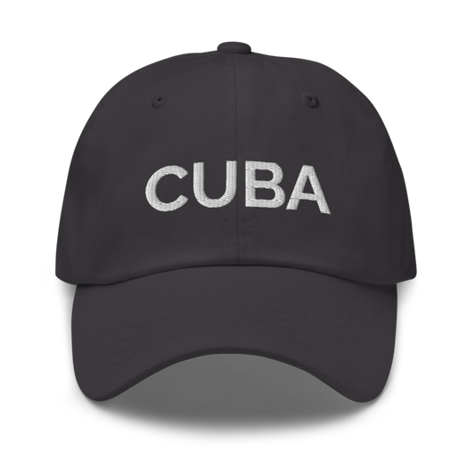 Cuba Hat - Dark Grey