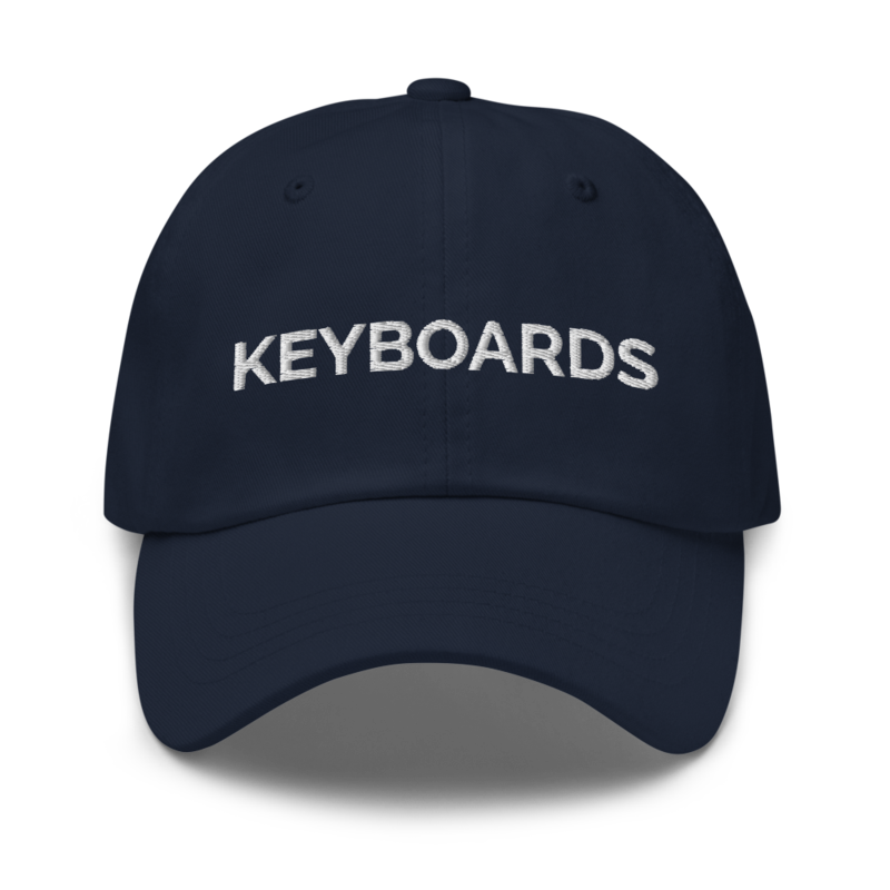 Keyboards Hat - Navy