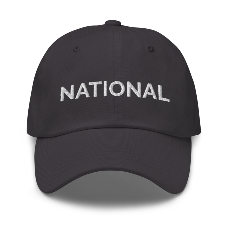 National Hat - Dark Grey