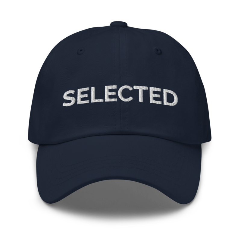 Selected Hat - Navy