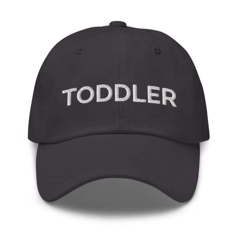 Toddler Hat - Dark Grey