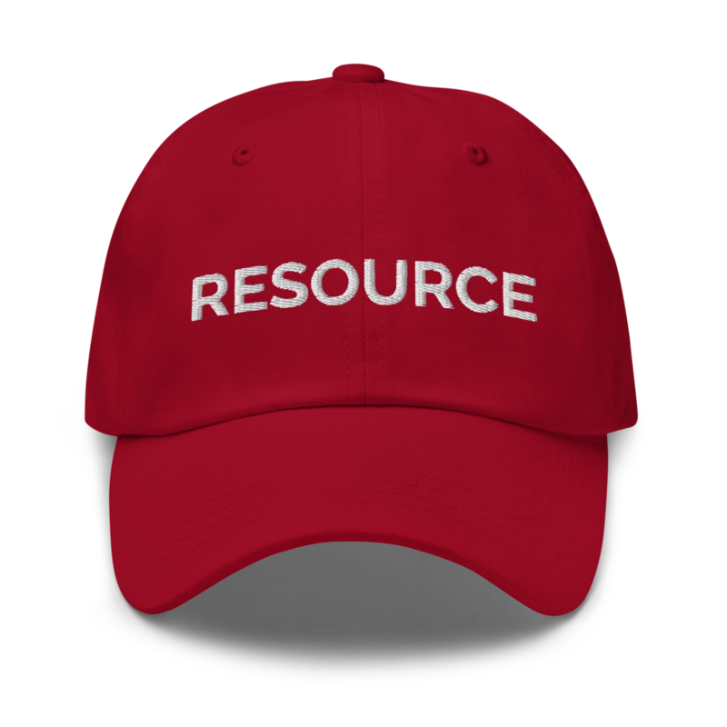 Resource Hat - Cranberry