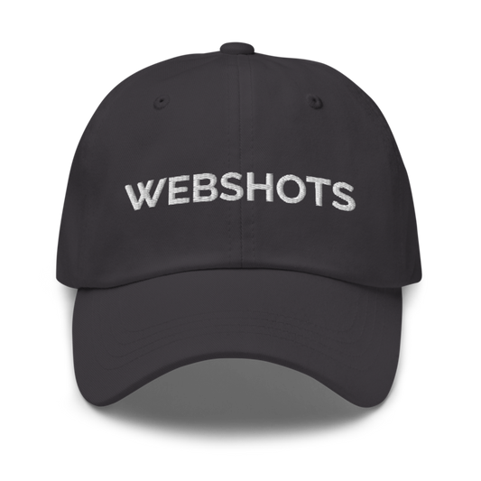 Webshots Hat - Dark Grey