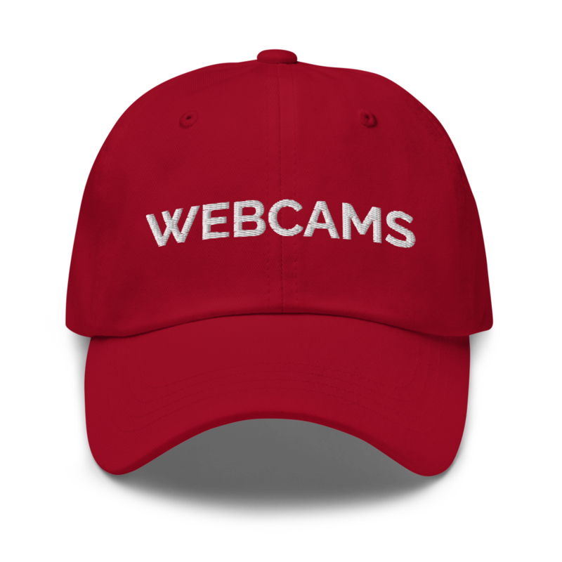 Webcams Hat - Cranberry